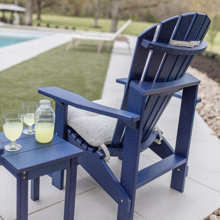 Berlin Gardens Comfo Back Upright Adirondack Chair
