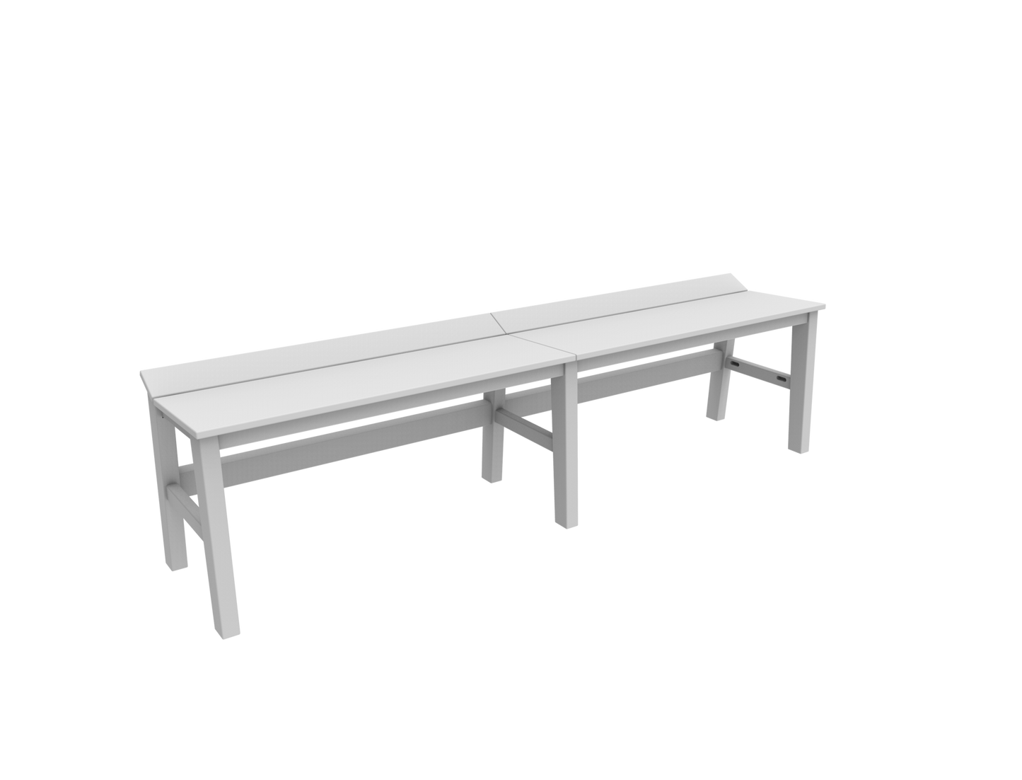 Seaside Casual SYM 6 ft. Dining Bench