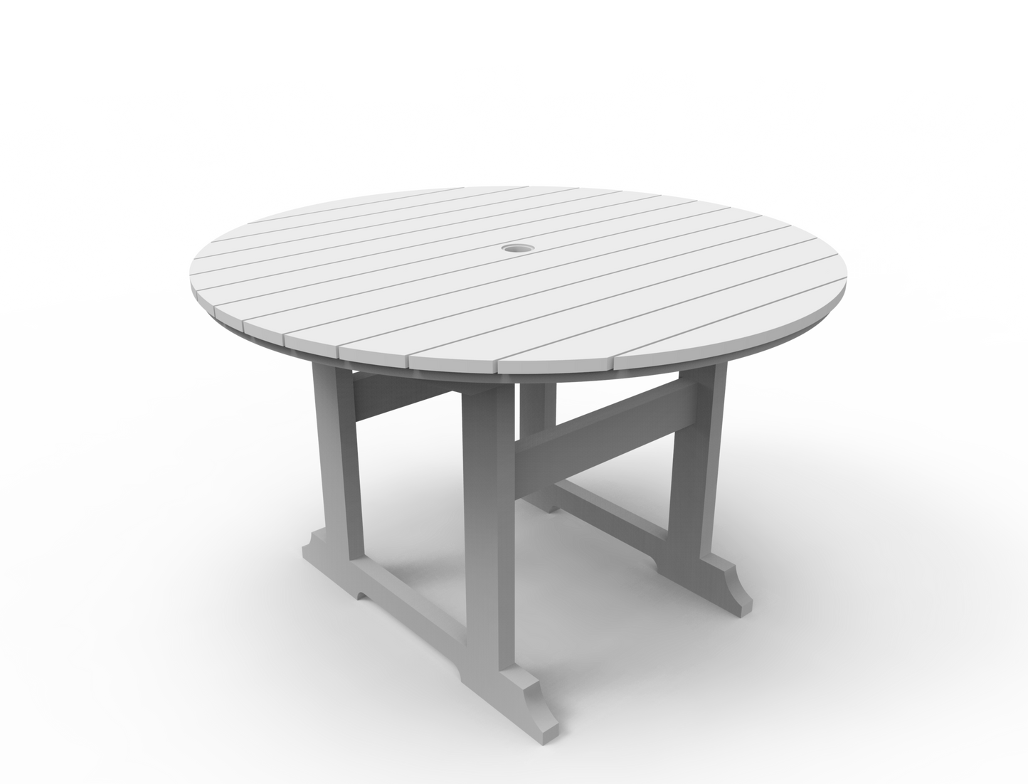 Seaside Casual Salem Round Dining Table 4'