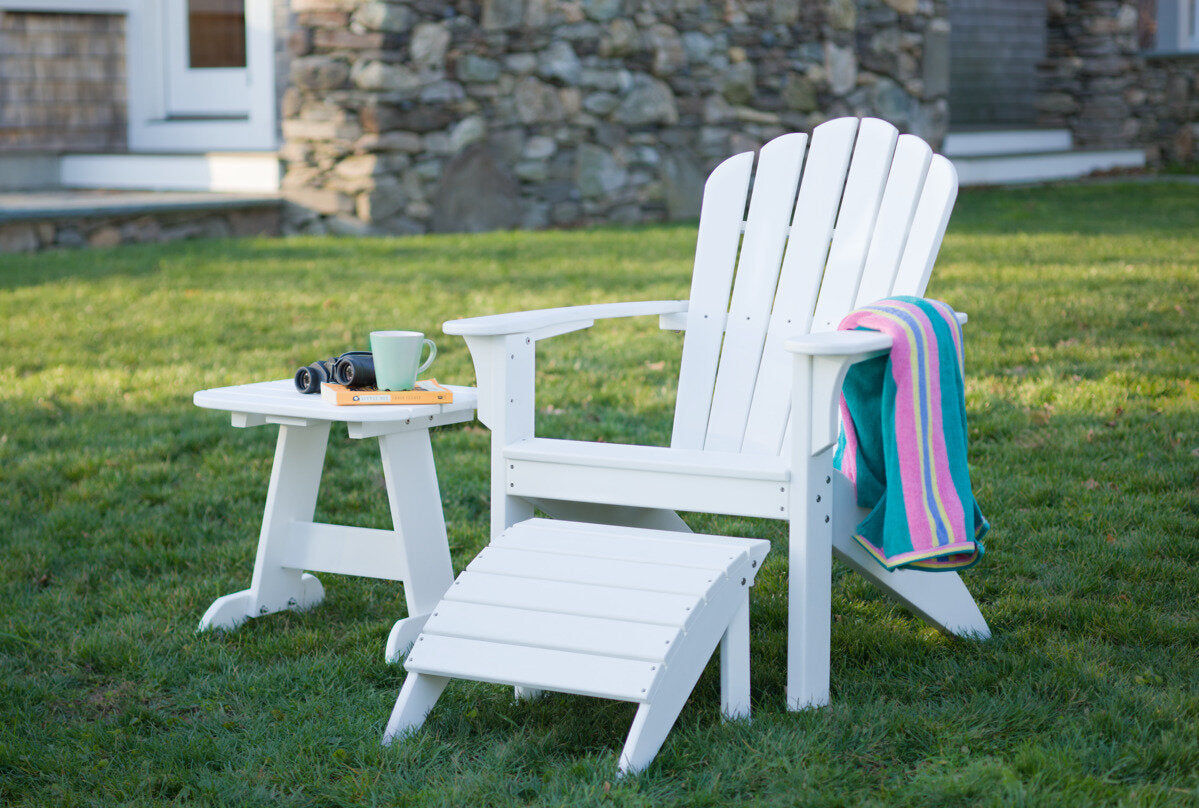 Seaside Casual Coastline Harbor View Foot Stool