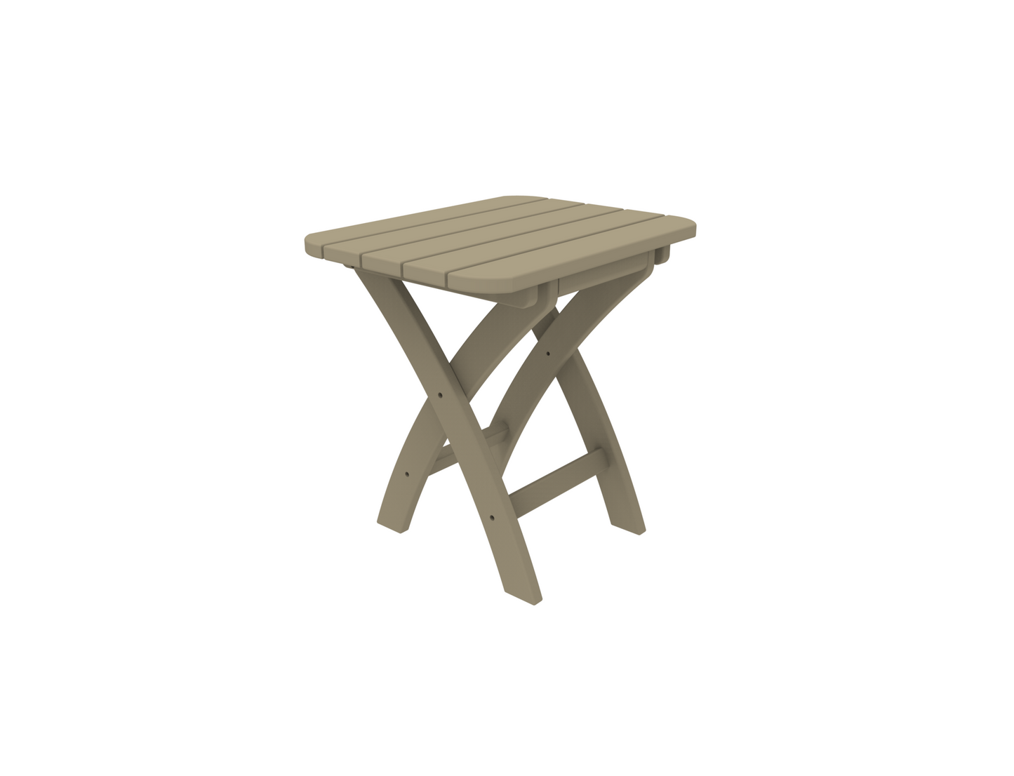 Seaside Casual Coastline Harbor View Folding Side Table