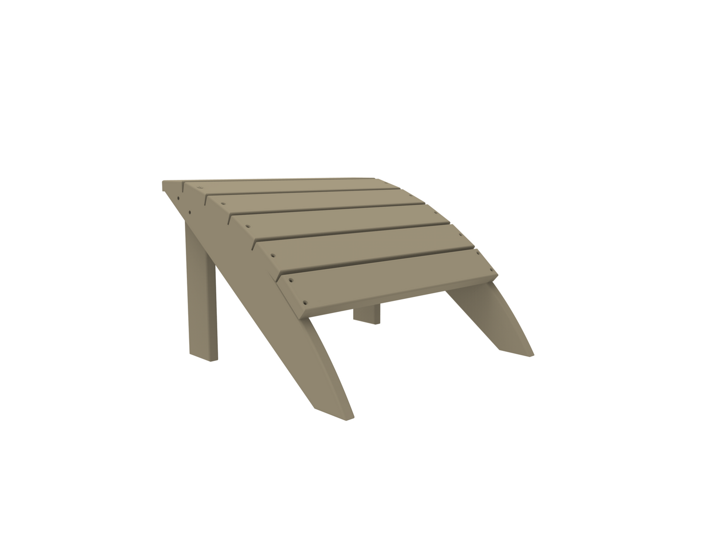 Seaside Casual Coastline Harbor View Foot Stool