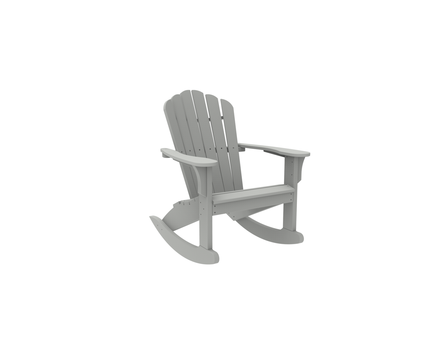 Seaside Casual Coastline Harbor View Adirondack Rocker