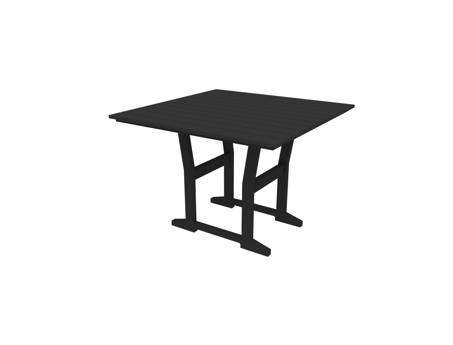 Seaside Casual Coastline Café Square Dining Table