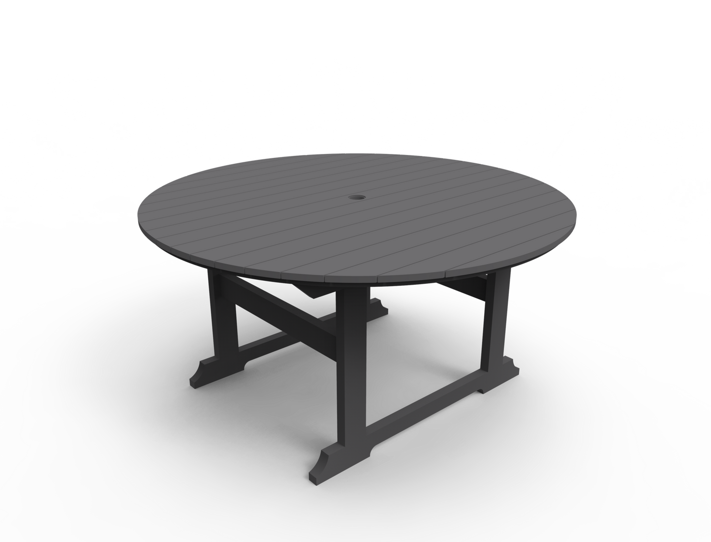 Seaside Casual Salem Round Dining Table 5'