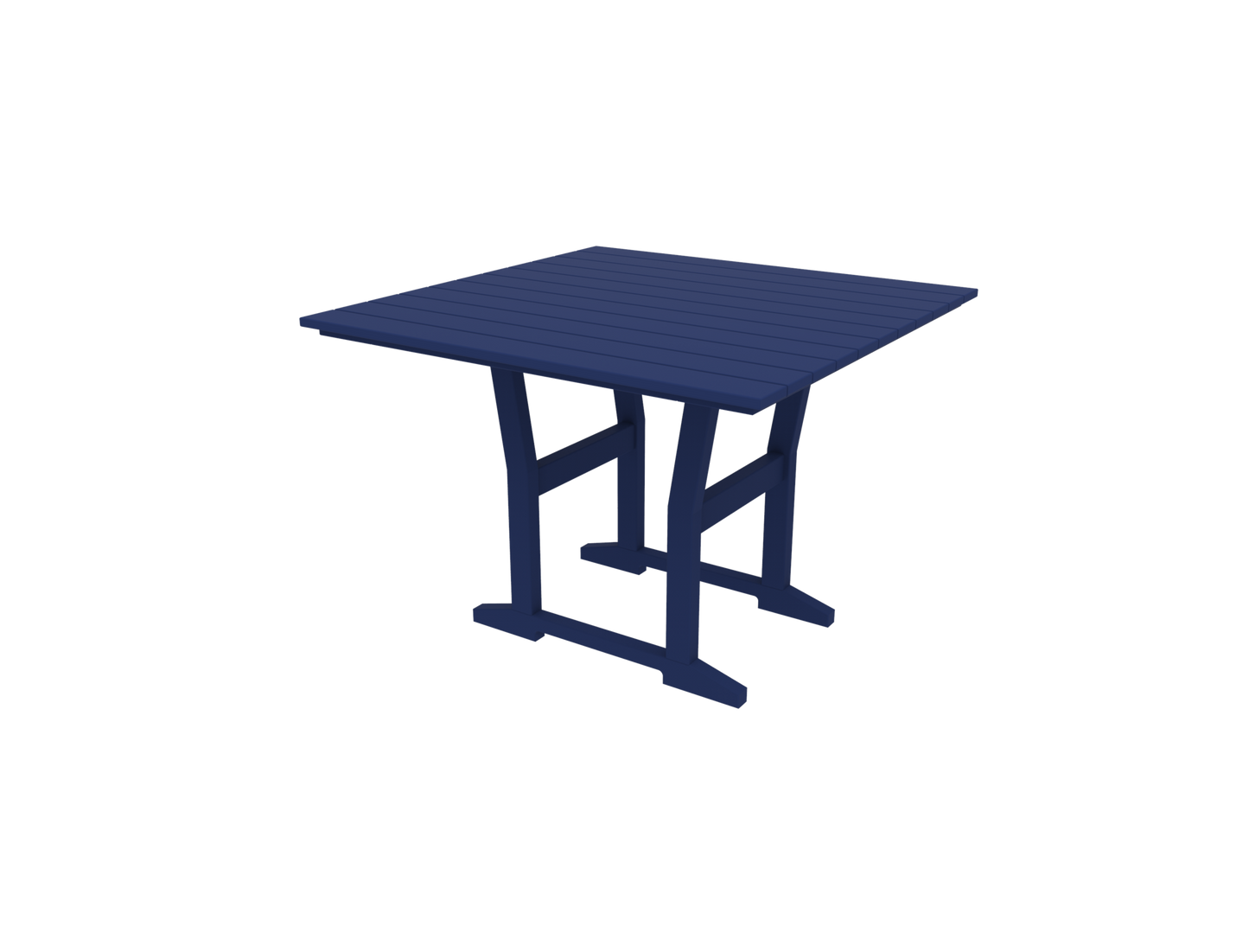 Seaside Casual Coastline Café Square Dining Table