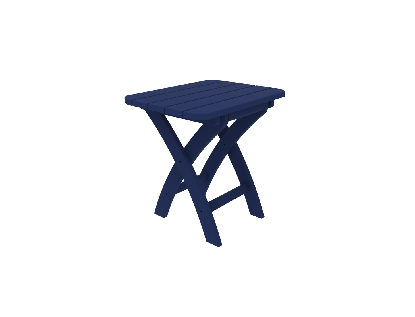 Seaside Casual Coastline Harbor View Folding Side Table