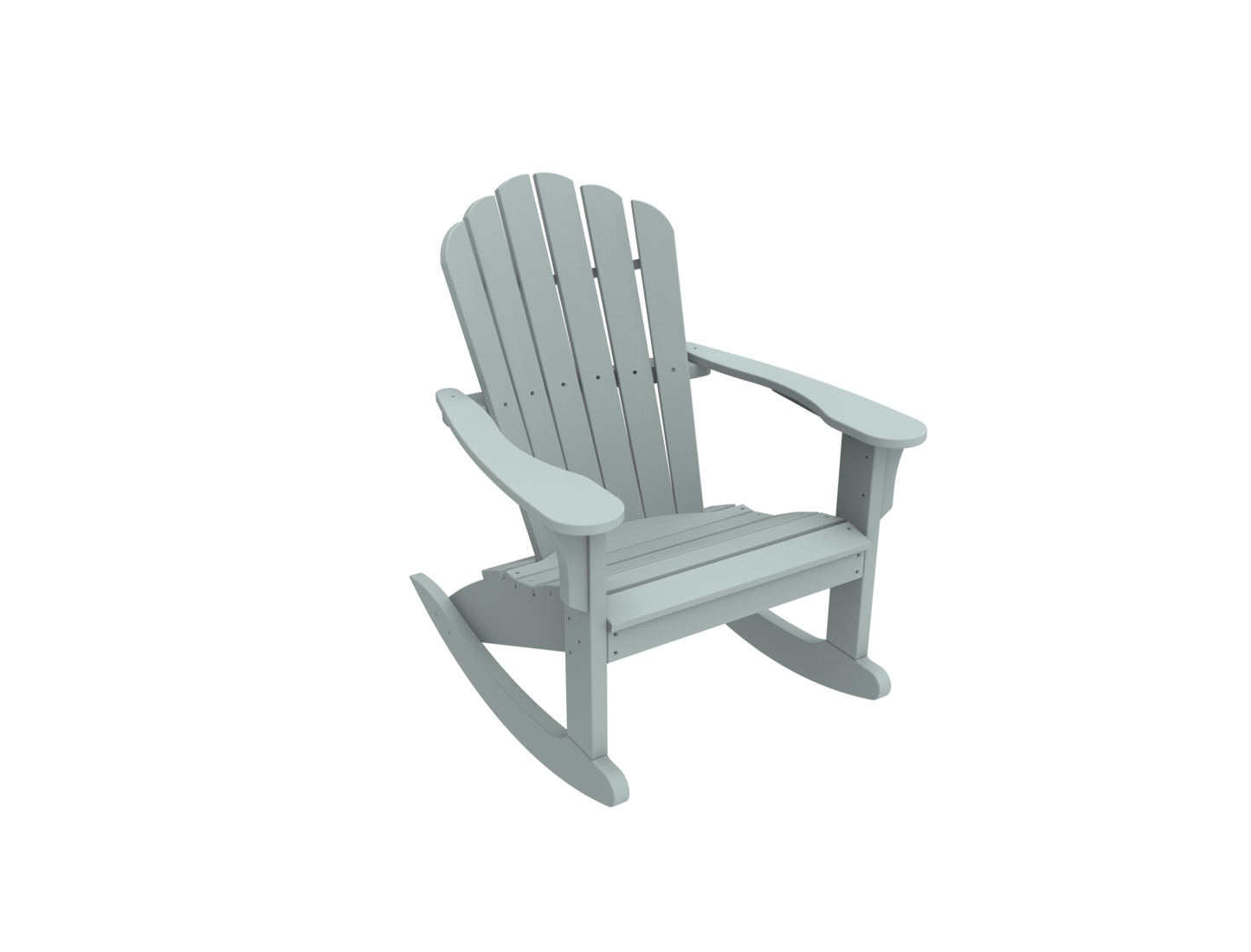 Seaside Casual Coastline Harbor View Adirondack Rocker