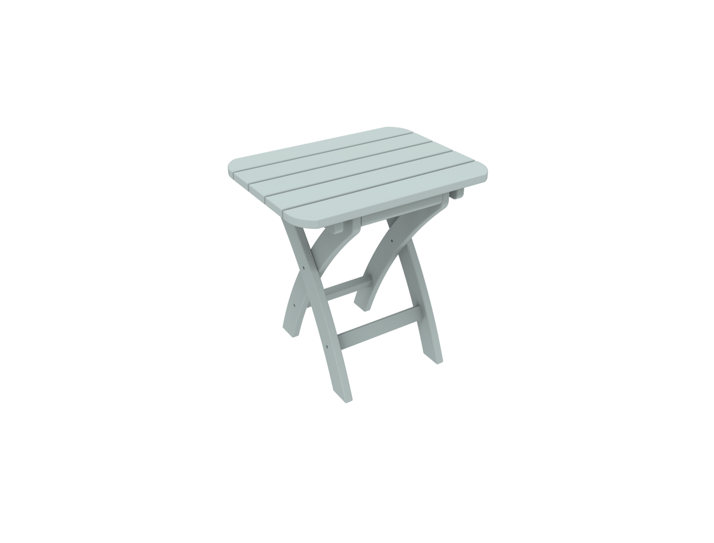 Seaside Casual Coastline Harbor View Folding Side Table