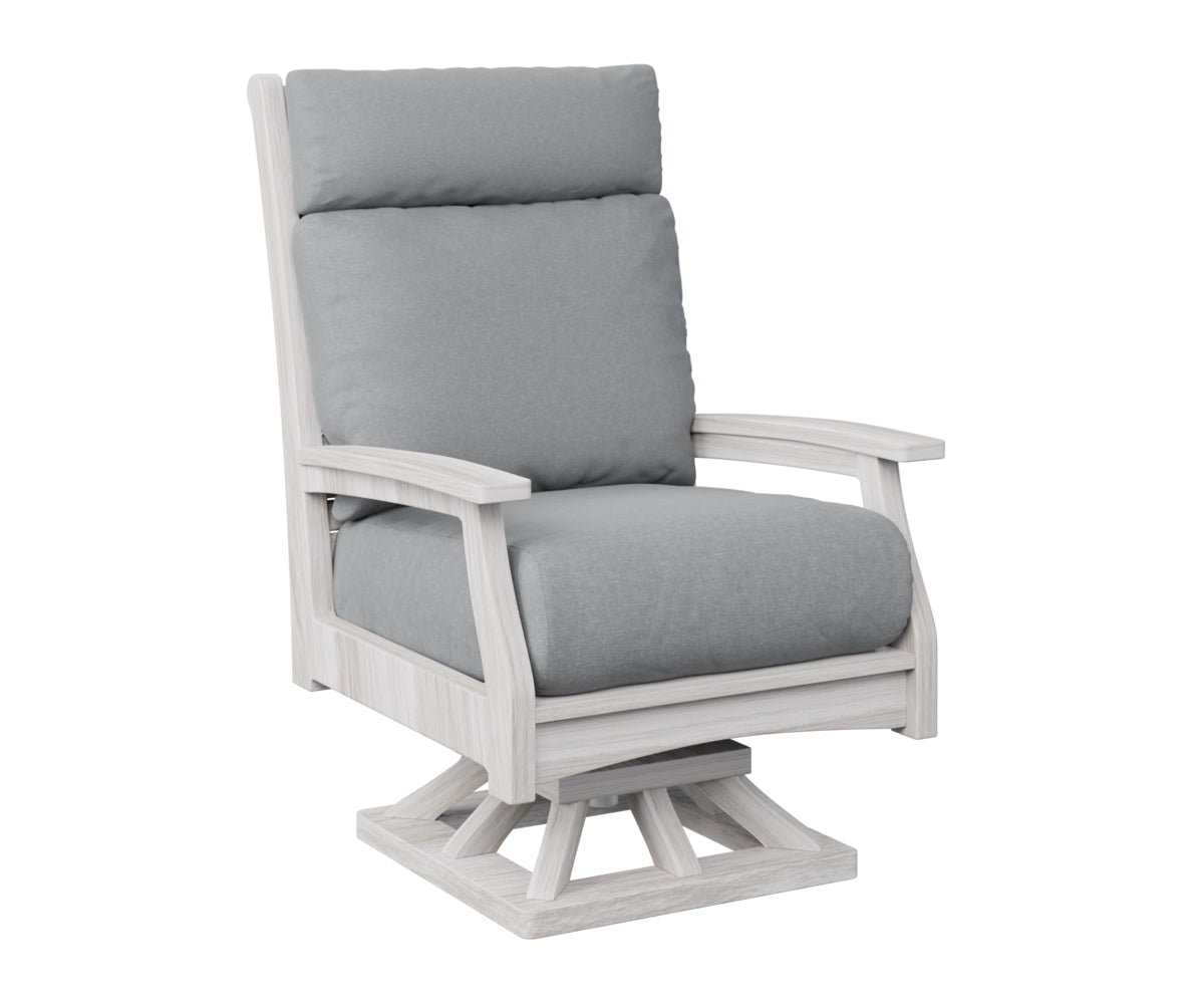 Berlin Gardens Classic Terrace High Back Swivel Rocker Group B Fabric