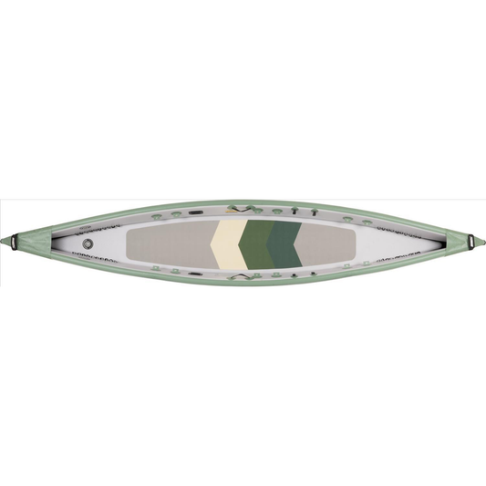 Sea Eagle Travel Canoe 16 Wood/Web Seats for 3 Electric Pump Package