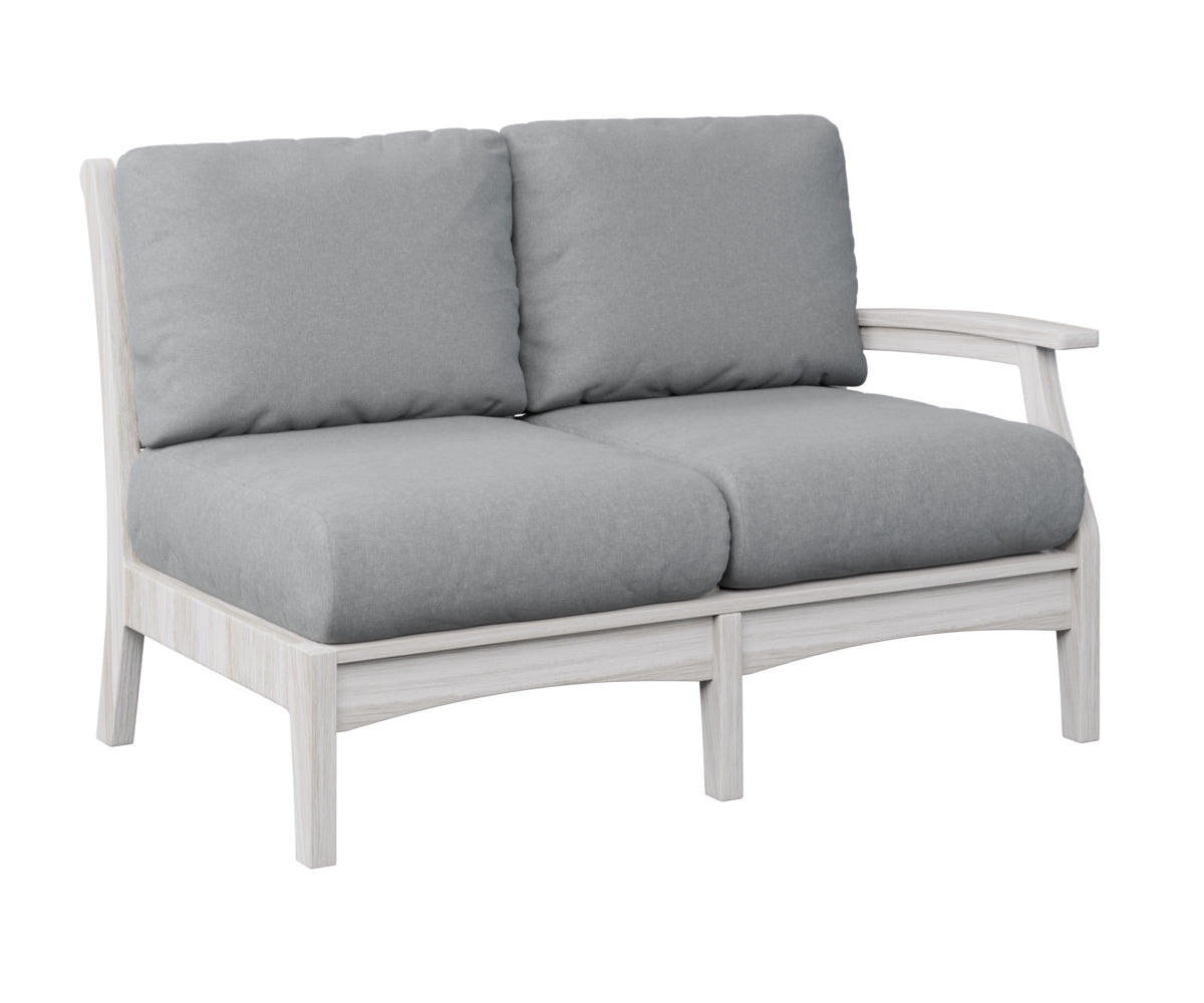 Berlin Gardens Classic Terrace Left Arm Sectional Loveseat Group A Fabric