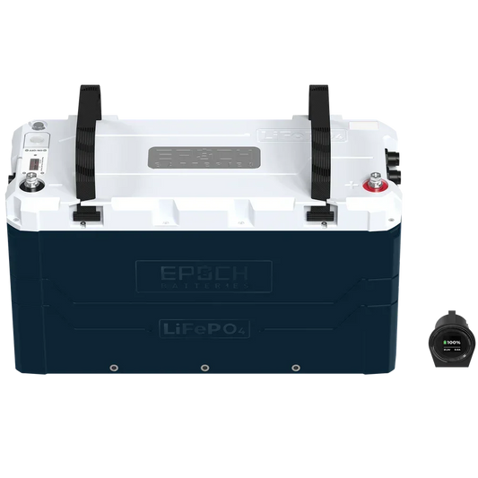 Epoch Battery 12V 460Ah V2 Elite Series - Heated & Bluetooth & Victron Comms LiFePO4 Battery