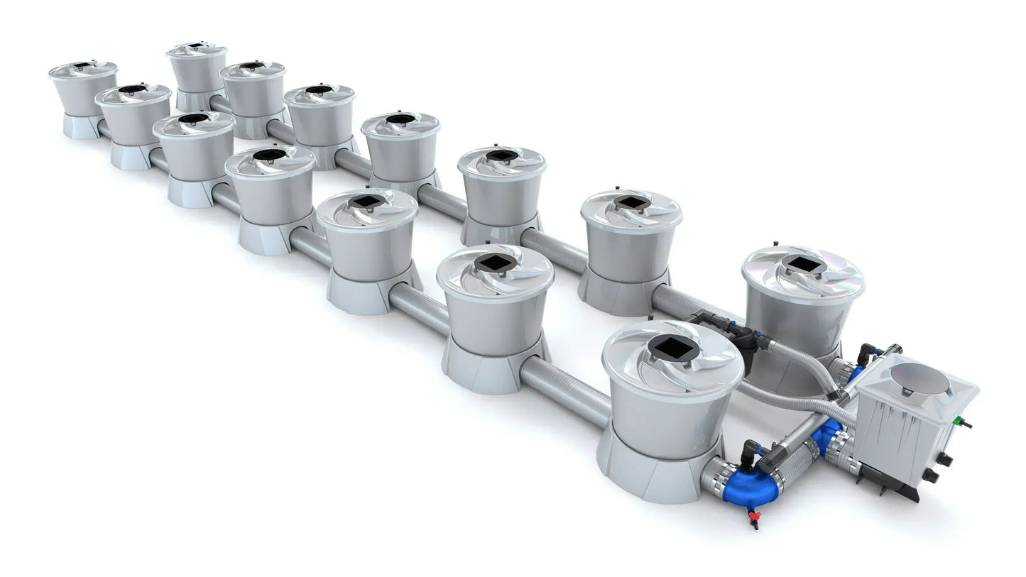 Alien Hydroponics - V-SYSTEM 14 Pot 2 Row Kit