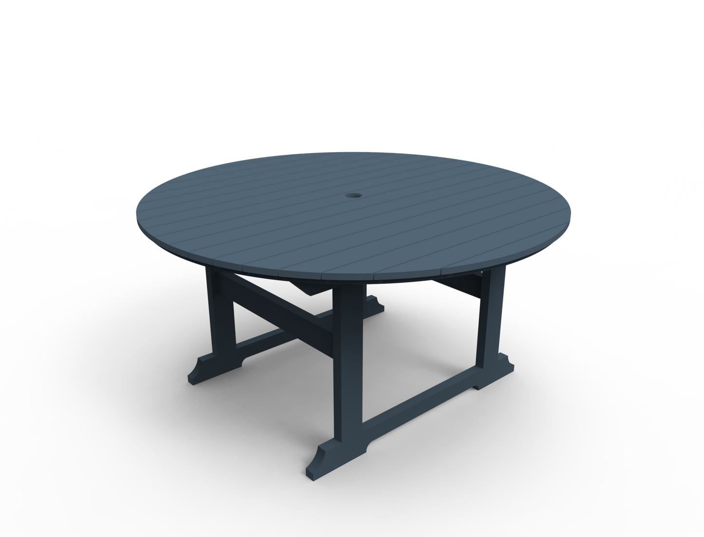 Seaside Casual Salem Round Dining Table 5'