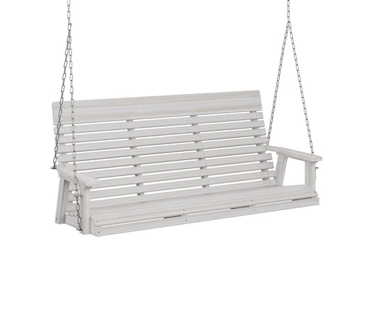 Berlin Gardens Casual Back Three Seat Swing (stainless chains)