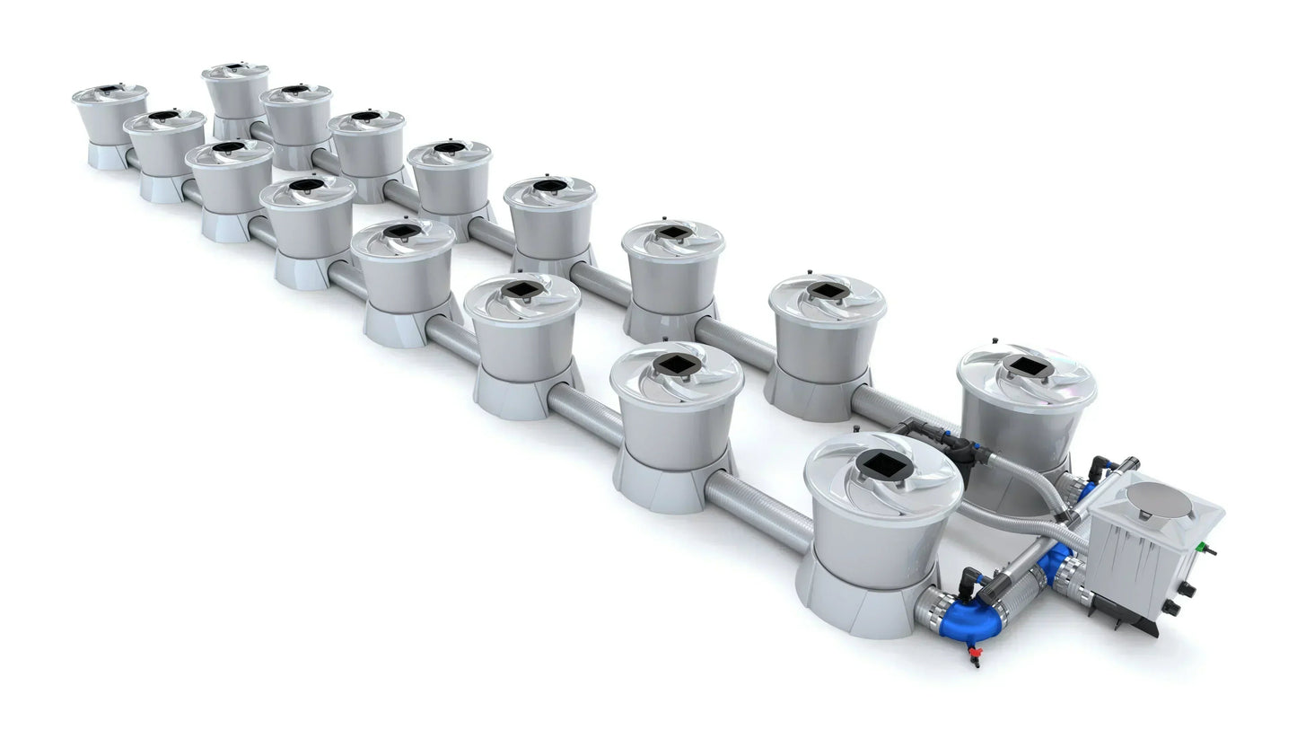 Alien Hydroponics - V-SYSTEM 16 Pot 2 Row Kit