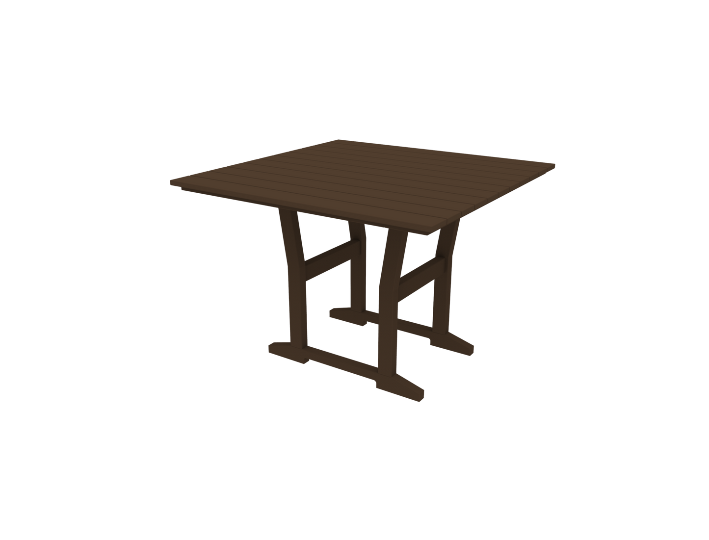 Seaside Casual Coastline Café Square Dining Table