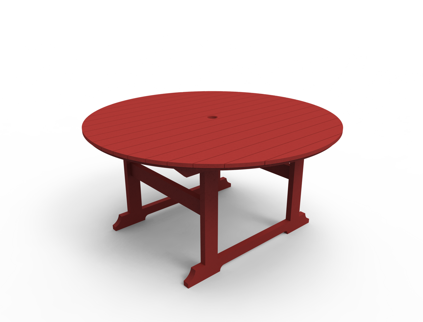 Seaside Casual Salem Round Dining Table 5'