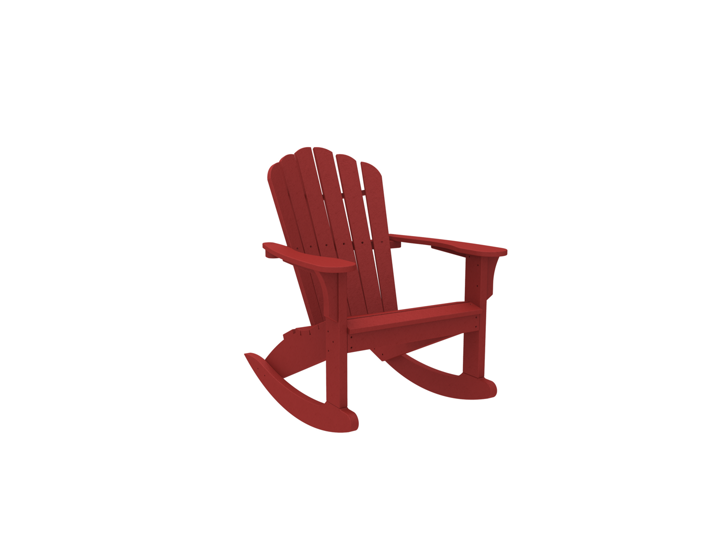 Seaside Casual Coastline Harbor View Adirondack Rocker