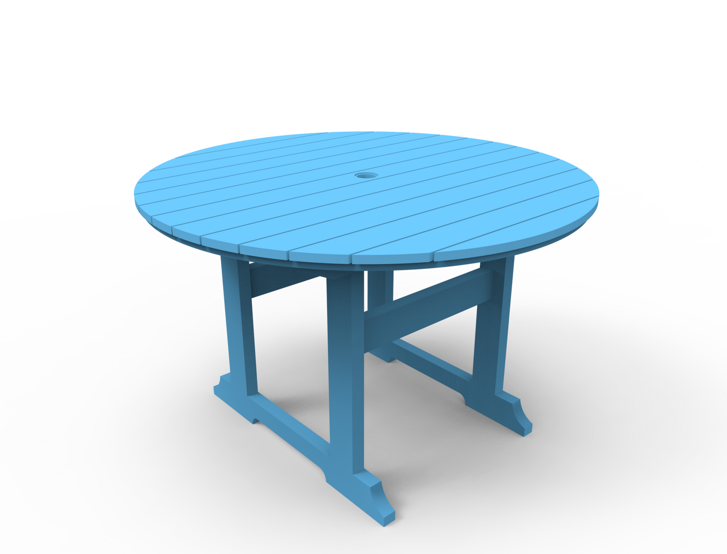 Seaside Casual Salem Round Dining Table 4'