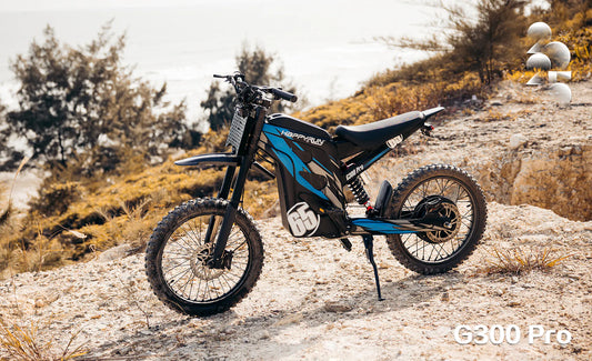EVDirtBikes HappyRun Electric Dirt Bike G300 Pro