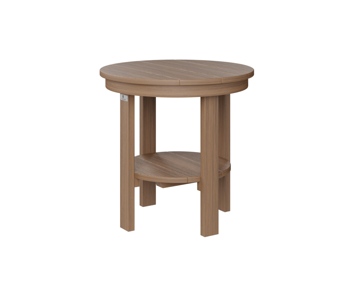 Berlin Gardens Round End Table Dining Height