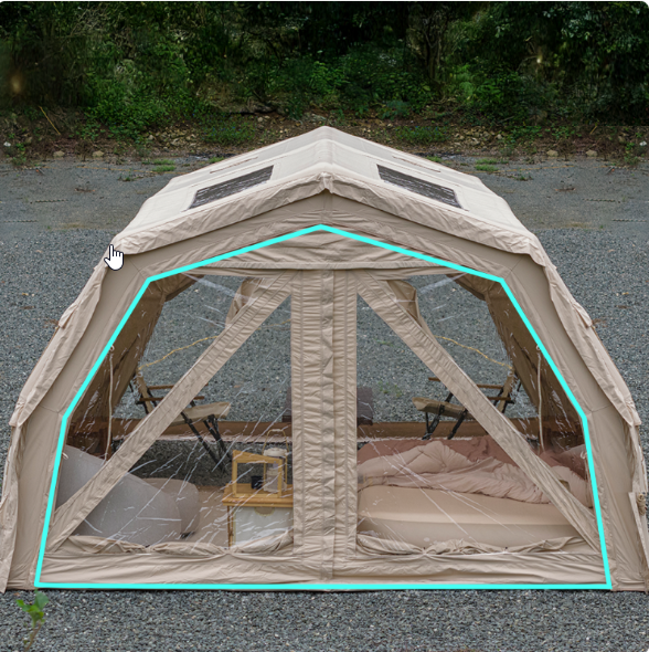 TPU Door Beige for tent Coody 17.2 PRO, 10.0 PRO