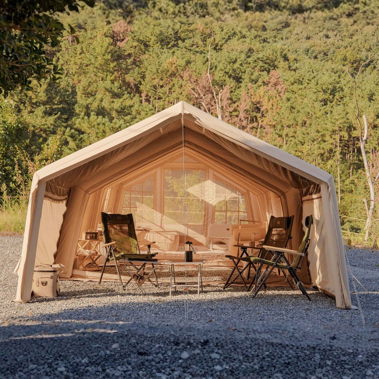 Coody AirTarp Beige - Inflatable Canopy for Tent 8.0