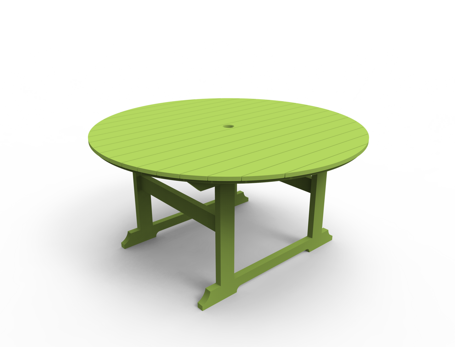 Seaside Casual Salem Round Dining Table 5'