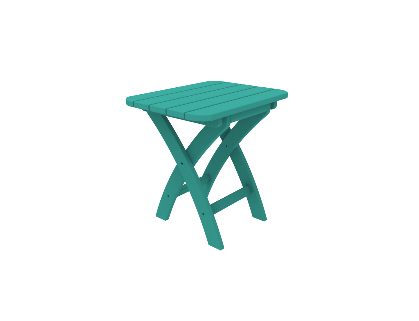 Seaside Casual Coastline Harbor View Folding Side Table