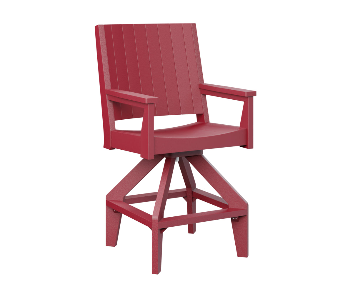 Berlin Gardens Mayhew Chat Swivel Bar Height Chair