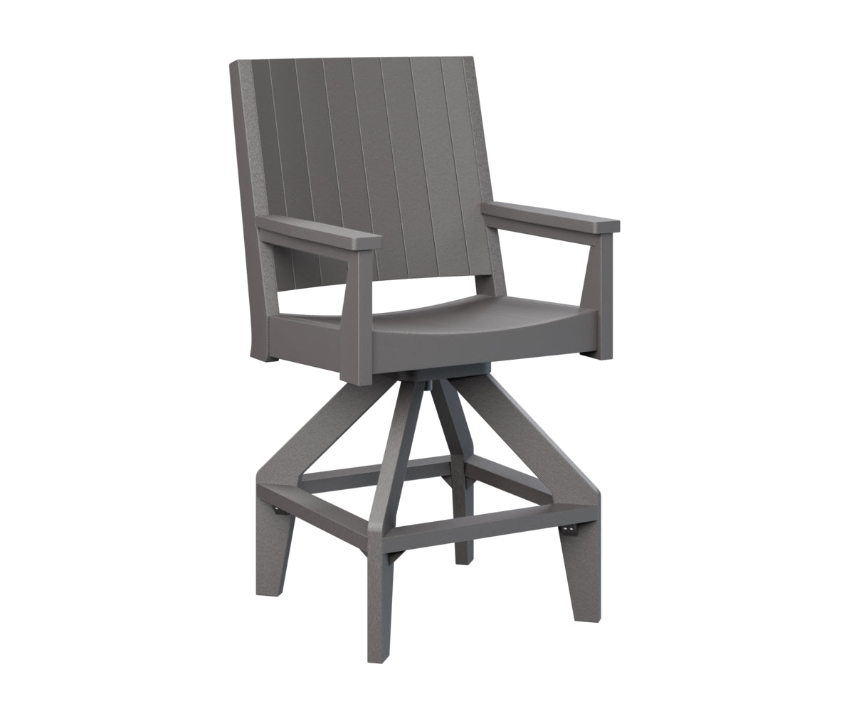 Berlin Gardens Mayhew Chat Swivel Bar Height Chair