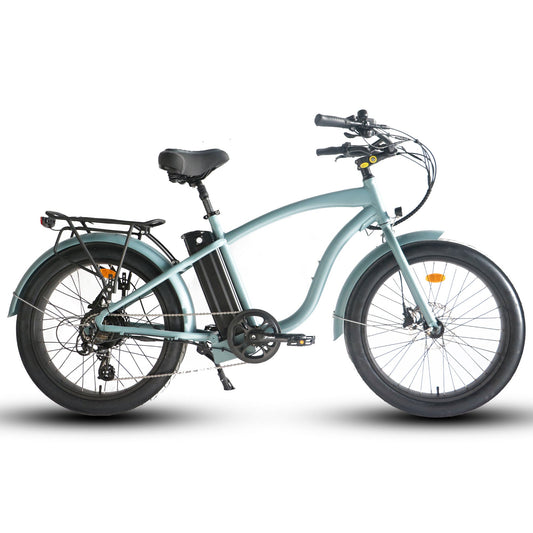 Coastal Cruiser Step Over 24x3 - 52v Beach Cruiser Electric Bike