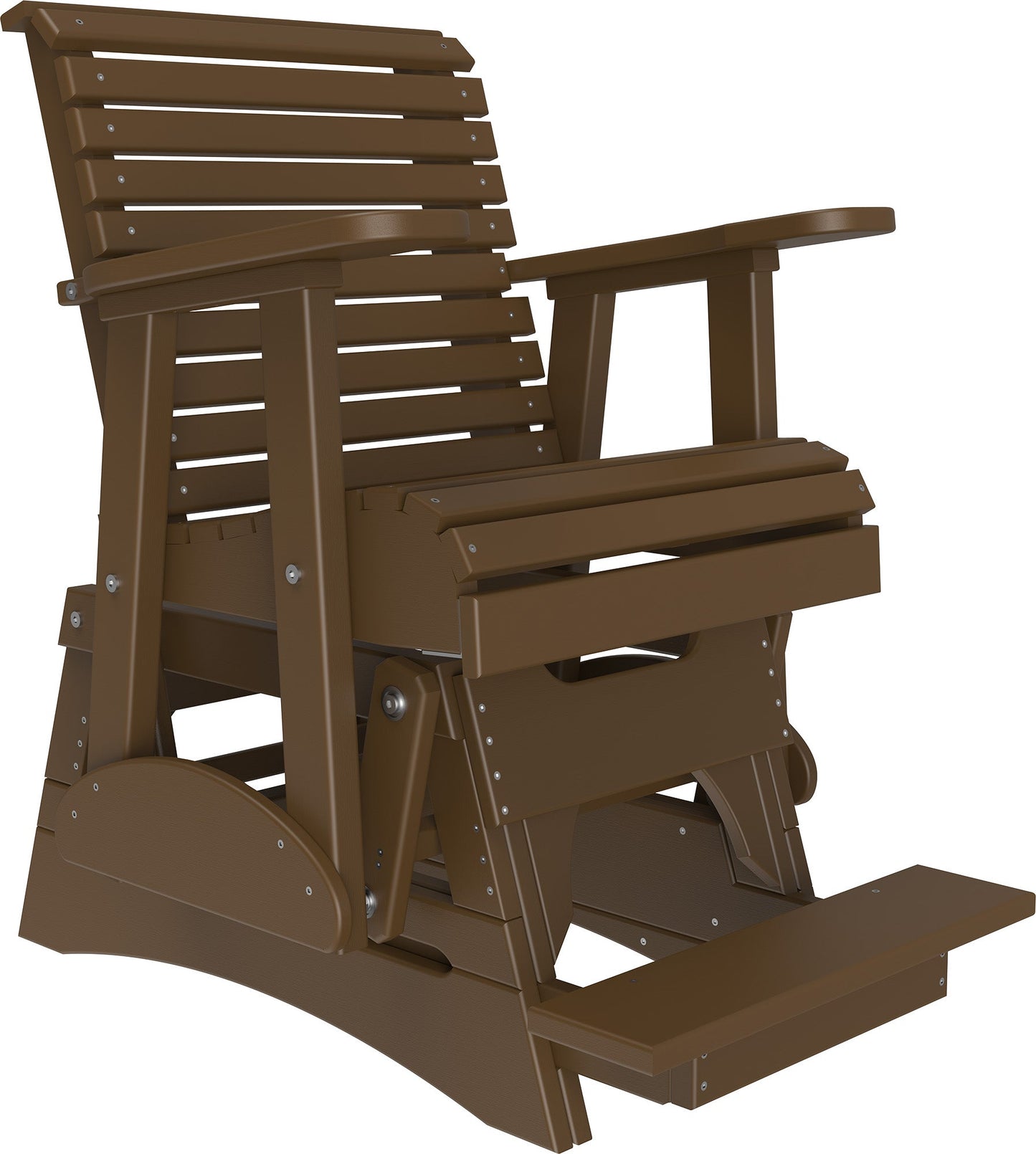 LuxCraft Poly 2' Plain Balcony Glider
