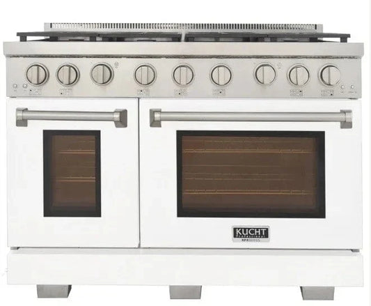 Kucht 48" Freestanding Professional Gas Range KFX4800X-W