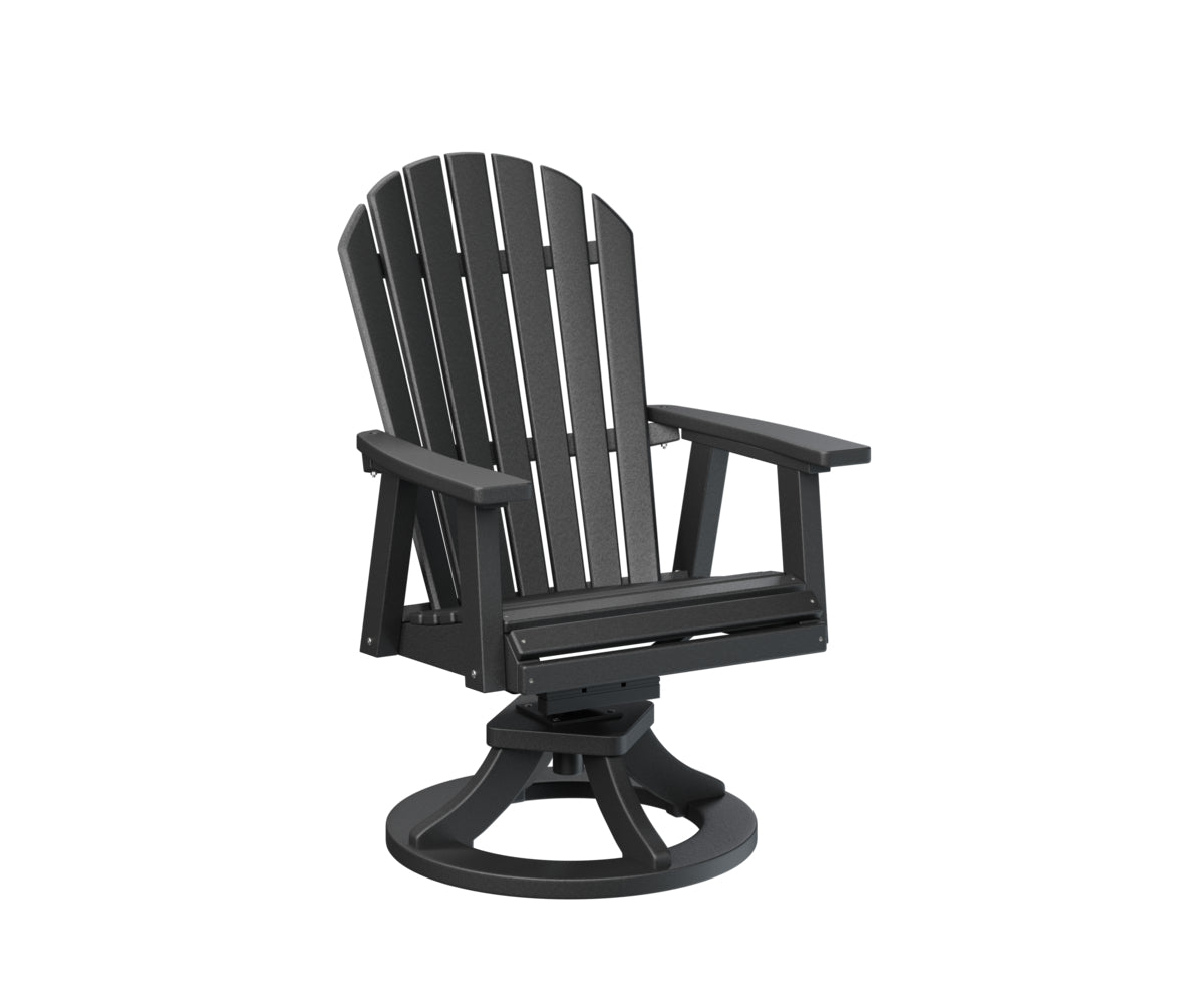 Berlin Gardens Comfo Back Adirondack Swivel Rocker Dining Chair