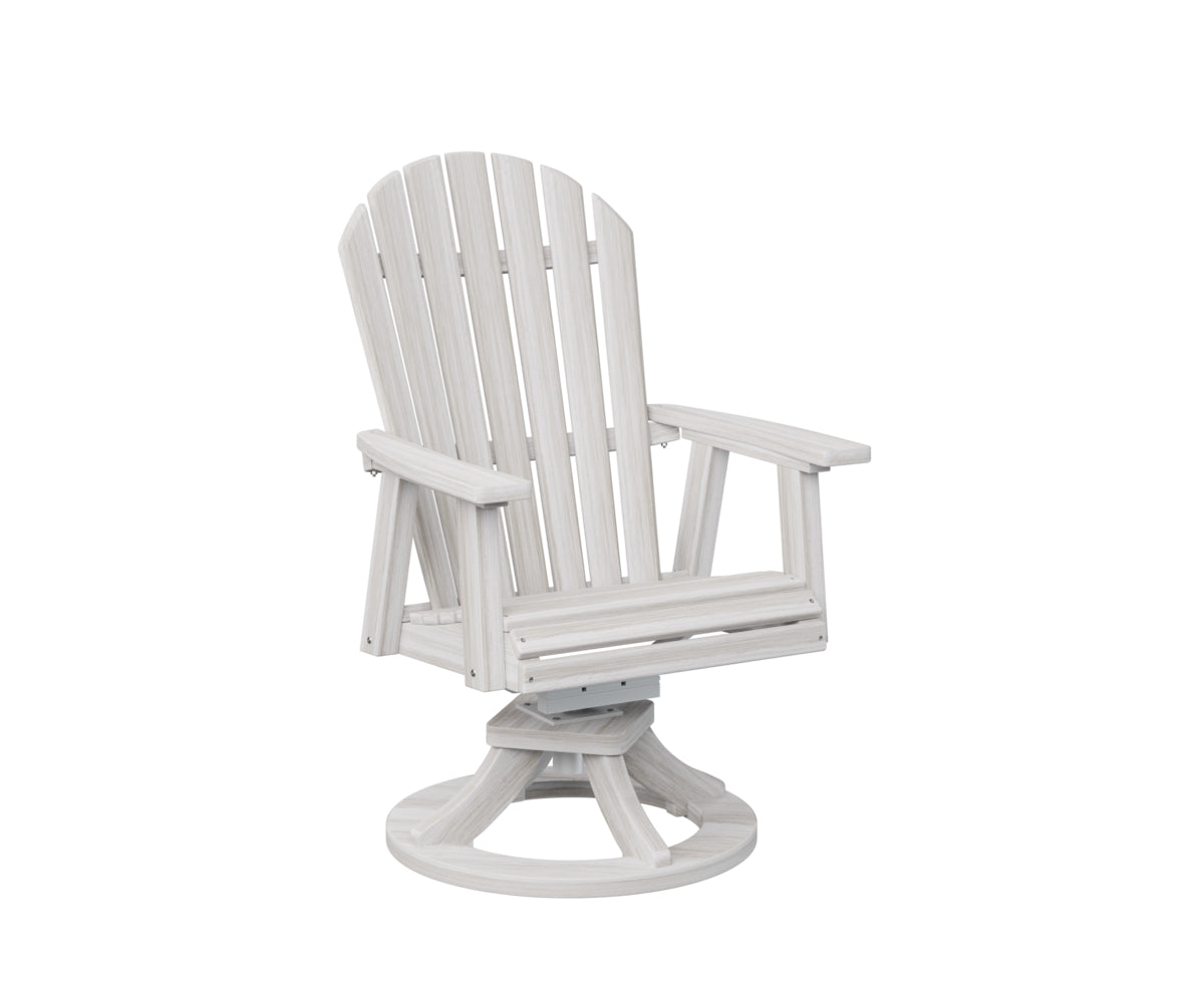 Berlin Gardens Comfo Back Adirondack Swivel Rocker Dining Chair