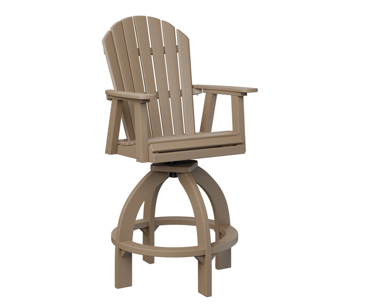 Berlin Gardens Comfo Back Adirondack Swivel XT Chair