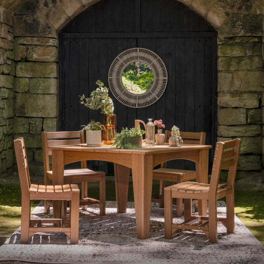 LuxCraft 44" Island Dining Square Table