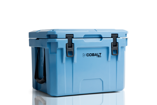 Blue Coolers Cobalt 25 Quart Roto-Molded Super Cooler