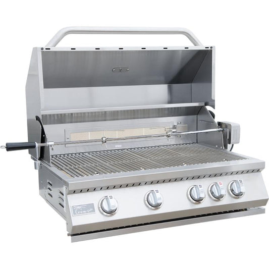 KoKoMo 4 Burner S/S Rotisserie