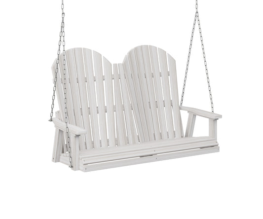 Berlin Gardens Comfo Back Adirondack Double Swing (zinc chains)