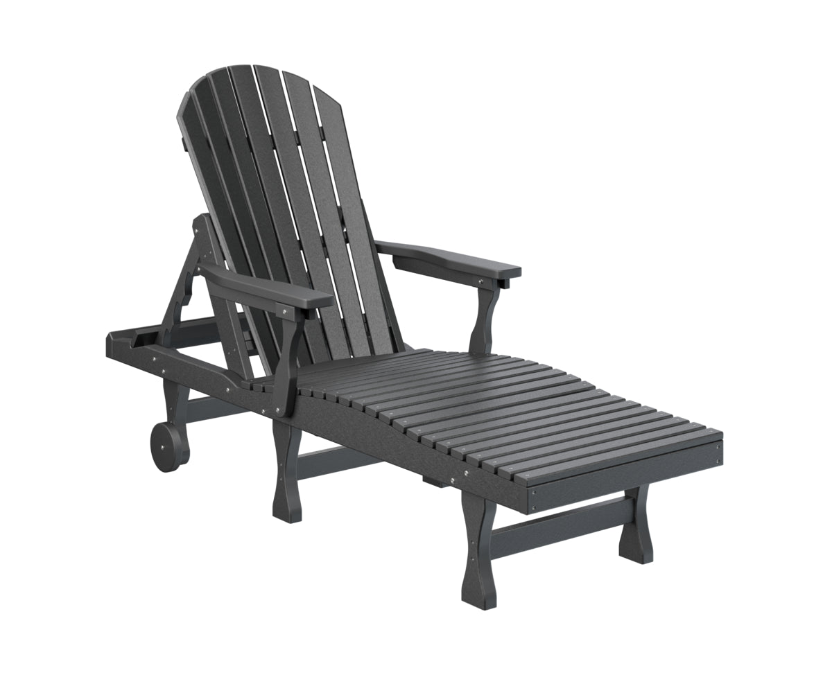Berlin Gardens Comfo Back Adirondack Chaise Lounge