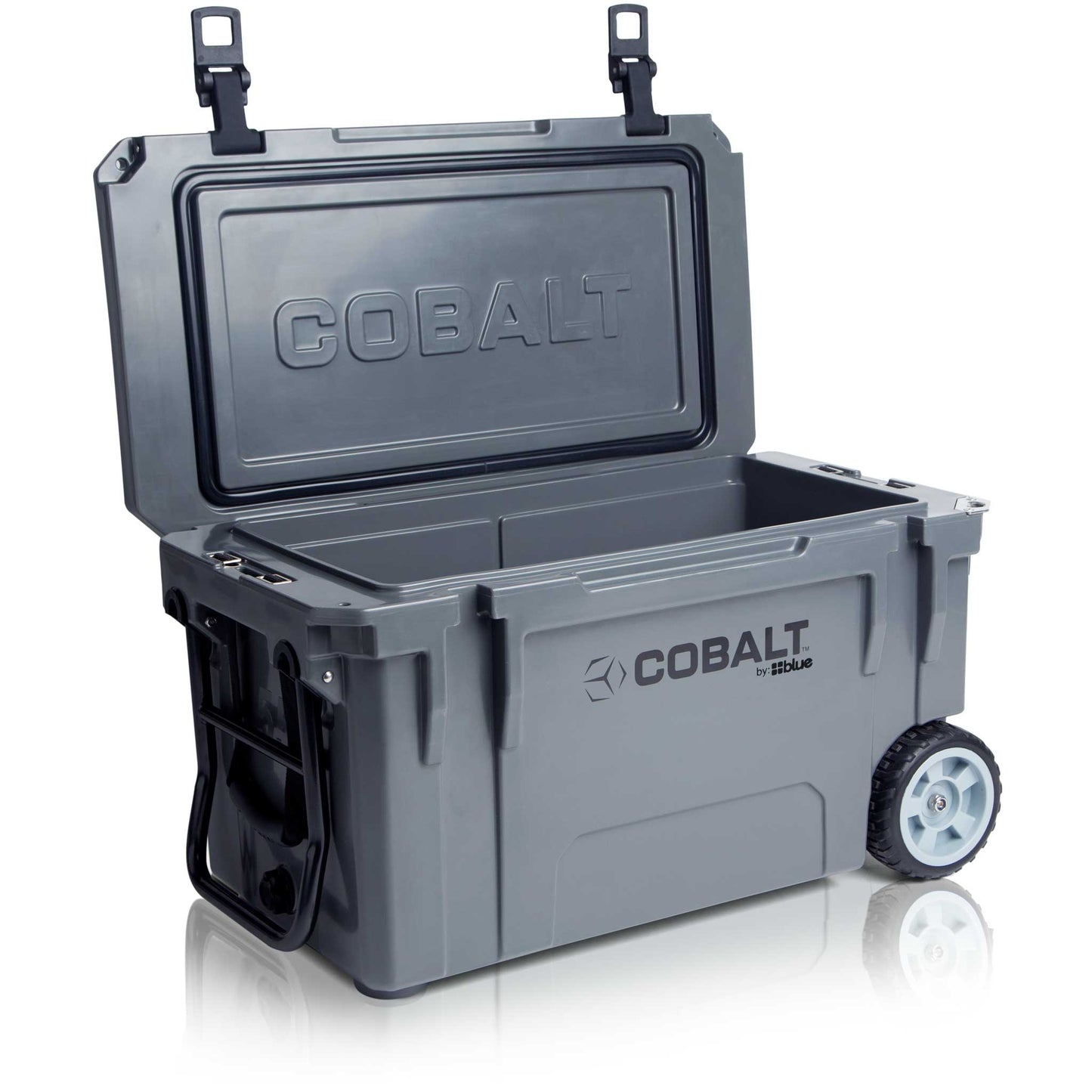 Blue Coolers Cobalt 55 Quart with Wheels Roto-Molded Super Cooler - Custom
