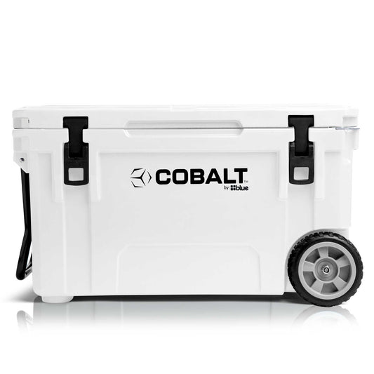 Blue Coolers Cobalt 55 Quart with Wheels Roto-Molded Super Cooler - Custom