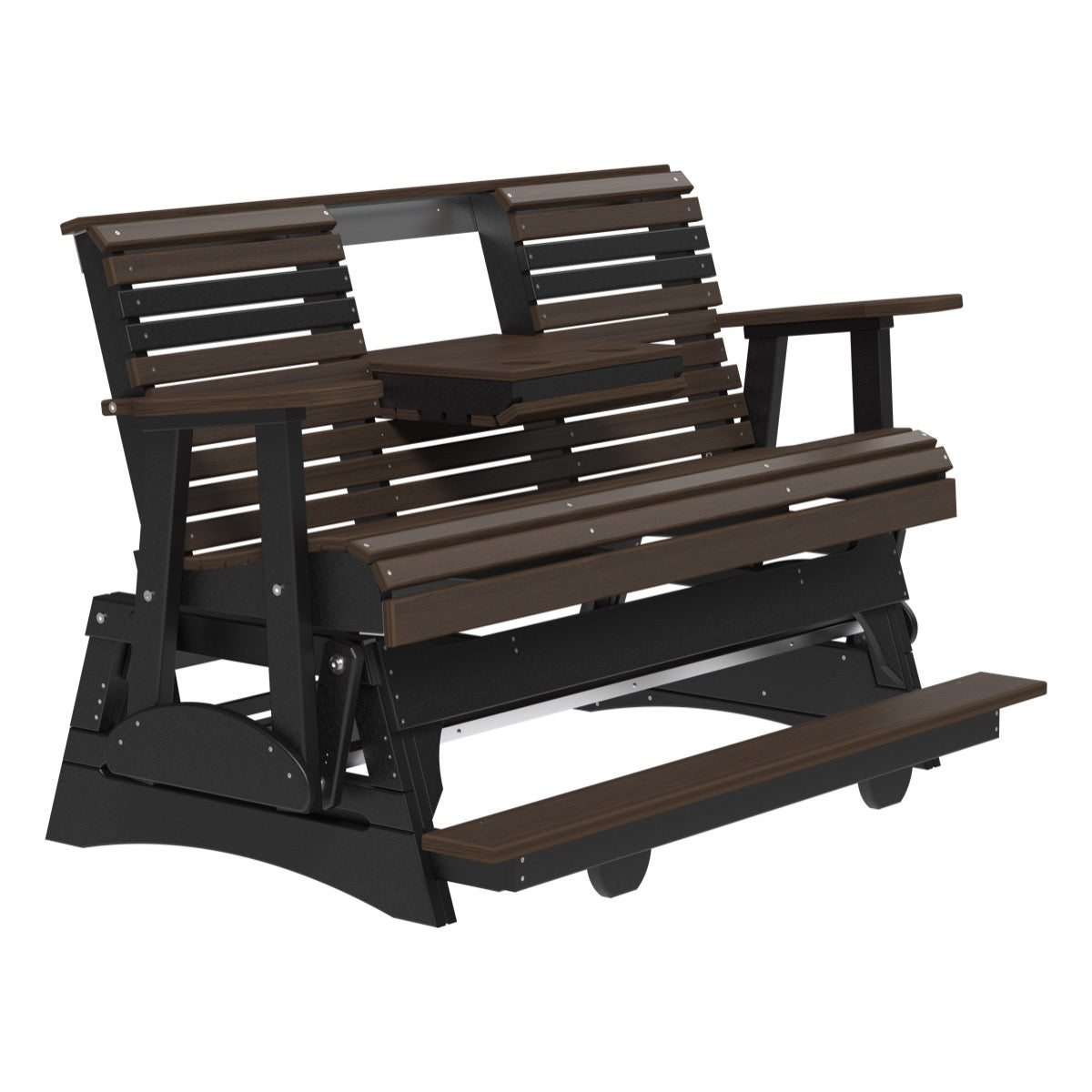 LuxCraft 5' Plain Balcony Glider