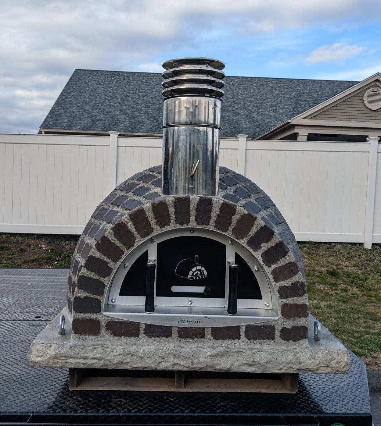 ProForno Blacksmith Traditional Wood Fired Brick Pizza Oven