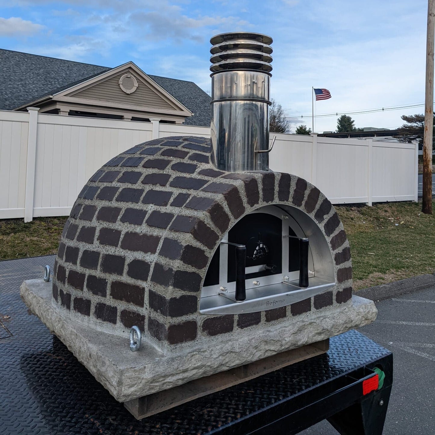 ProForno Blacksmith Traditional Wood Fired Brick Pizza Oven