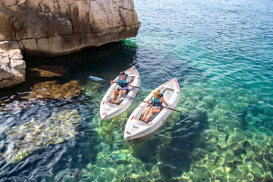 Aqua Marina Halve 13'1" Kayak | Ultra-light All-Around Kayak